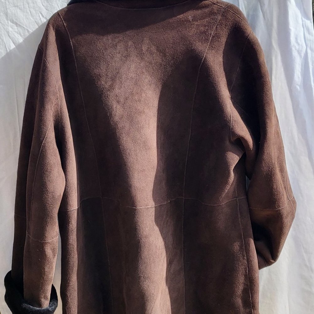 Shearling Coat Jacket - image 7